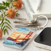 ゴールデンゲートブリッジ#8 キーホルダー (正面右)