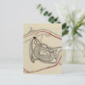 ゴールデンゲート公園の地図 ポストカード (スタンド正面)