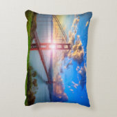 ゴールデンゲート日の出 アクセントクッション (裏面(縦))