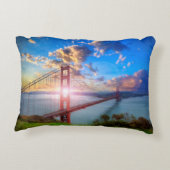 ゴールデンゲート日の出 アクセントクッション (裏面)