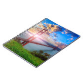 ゴールデンゲート日の出 ノートブック (左側)