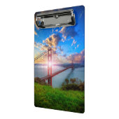 ゴールデンゲート日の出 ミニクリップボード (アングル2)