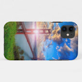 ゴールデンゲート日の出 Case-Mate iPhoneケース (裏面(横))