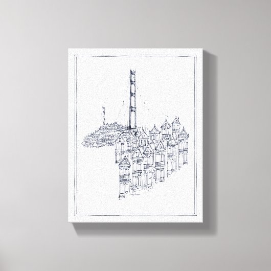 ゴールデンゲート キャンバスプリント (正面)