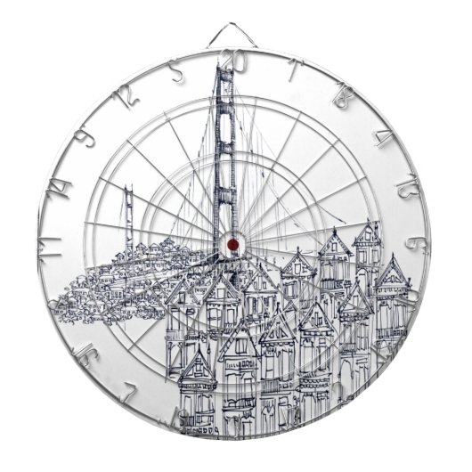 ゴールデンゲート ダーツボード (正面)