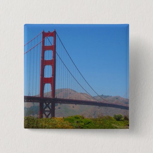 ゴールデンゲート 缶バッジ (正面)