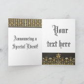 ゴールデンゲ王室のート 案内状 (内部)