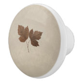 ゴールデンコッパー紅葉エレガントシックデコール セラミックノブ (右)