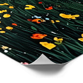 ゴールデンコテージリトリート – ナイフコージーカントリーサイドアート ポスター (角)