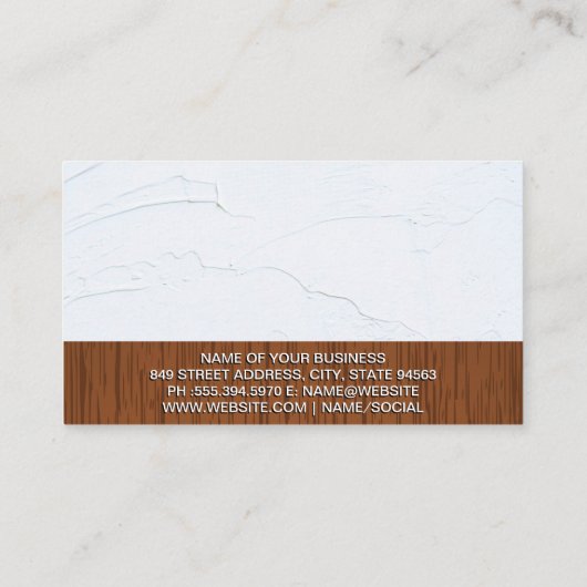 ゴールデンコマーシャル建物ロゴ 名刺 (裏面)