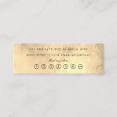 ゴールデンコンテンポラリーロイヤリティ ロイヤリティカード (裏面)