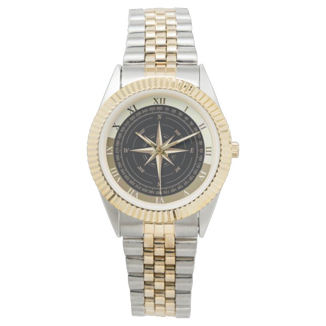 ゴールデンコンパス 腕時計 (正面)