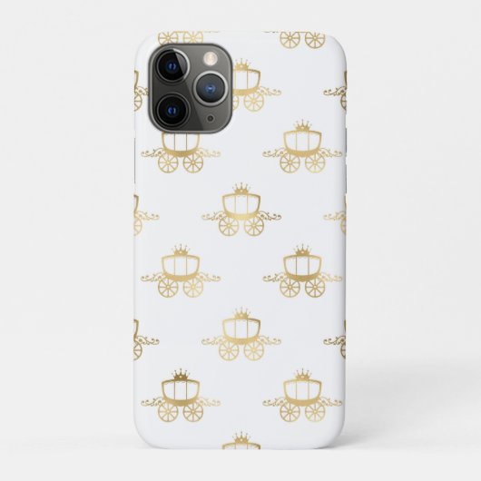 ゴールデンコーチシンデレラプリンセス王室の魔法 Case-Mate iPhoneケース (裏)