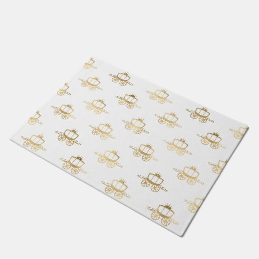 ゴールデンコーチズシンデレラプリンセス王室の魔法 ドアマット (アングル)