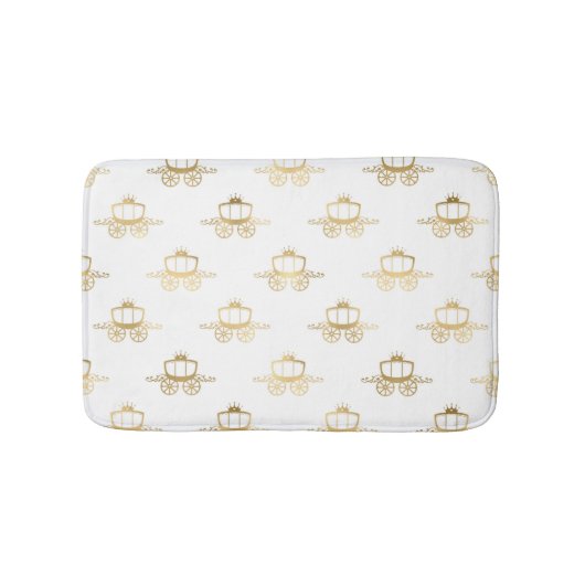 ゴールデンコーチズシンデレラプリンセス王室の魔法 バスマット (正面)