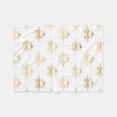 ゴールデンコーチズシンデレラプリンセス王室の魔法 フリースブランケット (正面(横))