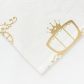 ゴールデンコーチズシンデレラプリンセス王室の魔法 フリースブランケット (角)