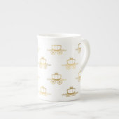 ゴールデンコーチズシンデレラプリンセス王室の魔法 ボーンチャイナマグカップ (正面右)