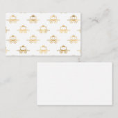 ゴールデンコーチズシンデレラプリンセス王室の魔法 名刺 (正面/裏面)