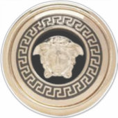 ゴールデンゴルゴン/メドゥサカスタムーのビニール貼りシール シール (正面)