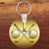 ゴールデンゴルフ キーホルダー (正面)