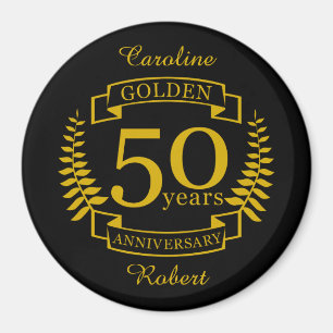 ゴールデンゴールデン結婚50周年50 all マグネット