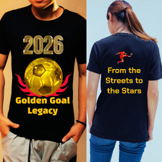 ゴールデンゴールレガシー ワールドカップ Tシャツ