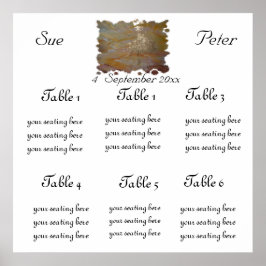 ゴールデンサイト座席表 ポスター