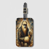 ゴールデンサスカッチコズミックシップ ラゲッジタグ (正面縦)