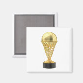 ゴールデンサッカートロフカップ マグネット (正面/裏面)