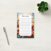 ゴールデンサマーグローポピーパラダイス ポストイット (オフィス)