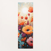 ゴールデンサマーグローポピーパラダイス ヨガマット (正面)