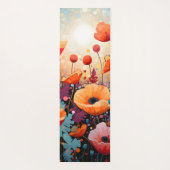 ゴールデンサマーグローポピーパラダイス ヨガマット (裏面)