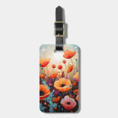 ゴールデンサマーグローポピーパラダイス ラゲッジタグ (正面縦)