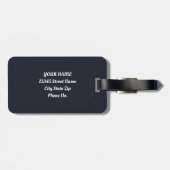 ゴールデンサマーグローポピーパラダイス ラゲッジタグ (裏面横)