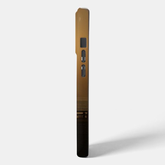 ゴールデンサマーサンセットリフレクションオンビーチ Case-Mate iPhoneケース (裏面 / 左)