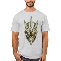 ゴールデンサムライ マスク グラフィックTシャツ