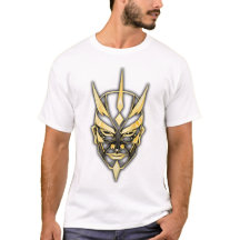 ゴールデンサムライ マスク Tシャツ