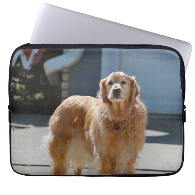 ゴールデンサンシャイン ラップトップスリーブ (正面)