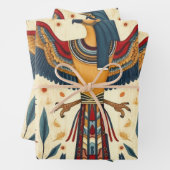 「ゴールデンサンズエジプトのギフトラップ」 ラッピングペーパーシート (インサイチュ)