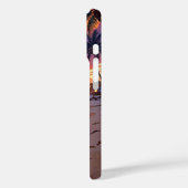 ゴールデンサンセットアニメビーチ Case-Mate iPhoneケース (裏面 / 左)