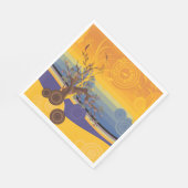 ゴールデンサンセットアート スタンダードランチョンナプキン (角)