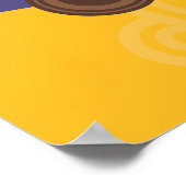 ゴールデンサンセットアート ポスター (角)