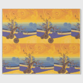 ゴールデンサンセットアート ラッピングペーパー (フラット)