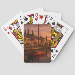 ゴールデンサンセットオーバーコースタルヴィレッジ トランプ