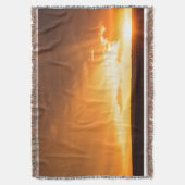 ゴールデンサンセットブランケット スローブランケット (正面縦)