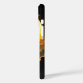 ゴールデンサンセット威厳のあるフライト – 鳥と山 Case-Mate iPhoneケース (裏面 / 左)