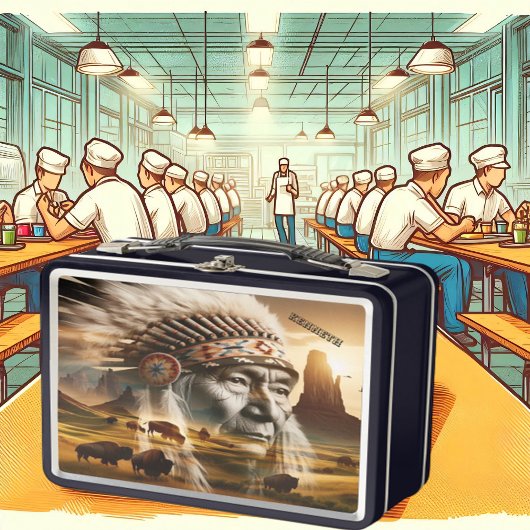 ゴールデンサンセット戦士コレクター メタルランチボックス