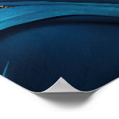 ゴールデンサンセット美しい ポスター (角)