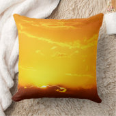 ゴールデンサンセット装飾用クッション クッション (ブランケット)
